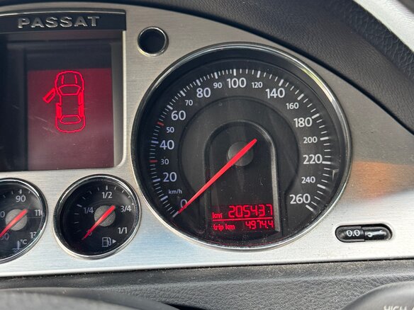 2008 Volkswagen Passat B6, чёрный - вид 8