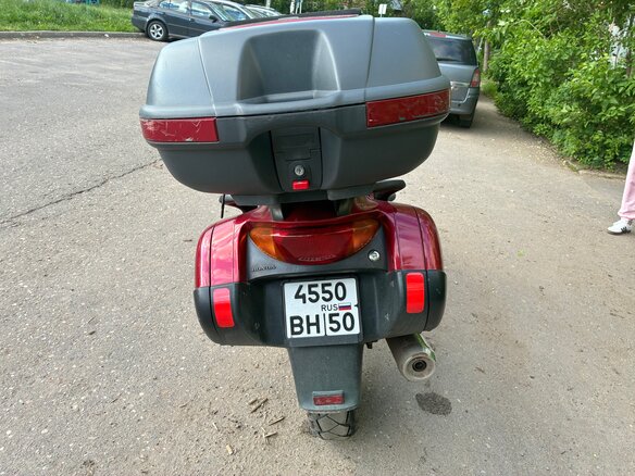 2001 Honda NT650V Deauville, красный, 256000 рублей - вид 10
