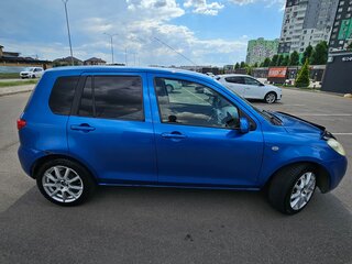 2006 Mazda Demio II (DY) Рестайлинг, синий, 355000 рублей, вид 4