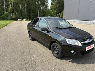 2016 Lada (ВАЗ) Granta I, чёрный, 400000 рублей, вид 3