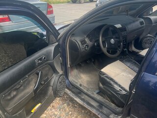 1998 Volkswagen Golf IV, синий, 70000 рублей, вид 4