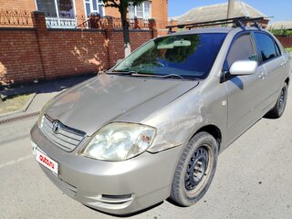 2003 Toyota Corolla IX (E120, E130), золотистый, 400000 рублей, вид 1