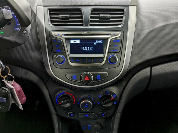 2015 Hyundai Solaris I Рестайлинг, чёрный - вид 22