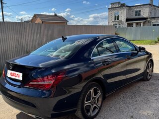 2017 Mercedes-Benz CLA 200 I (C117, X117) Рестайлинг, синий, 1710000 рублей, вид 4