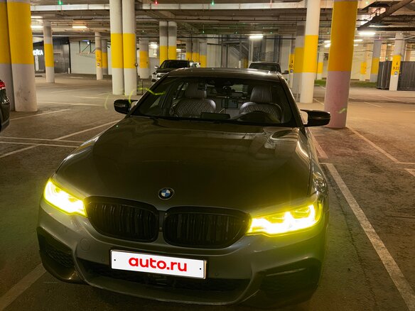 2017 BMW 5 серии 530i xDrive VII (G30/G31/G38), серый, 2500000 рублей
