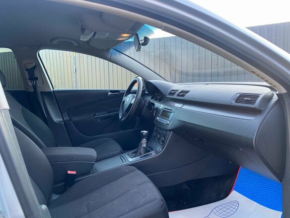 2008 Volkswagen Passat B6, серебристый, 469000 рублей - вид 13