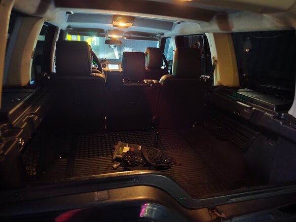 2009 Land Rover Discovery III, синий, 1100000 рублей - вид 20