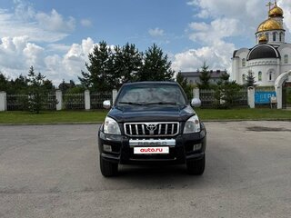 2006 Toyota Land Cruiser Prado 120 Series, чёрный, 1450000 рублей, вид 3