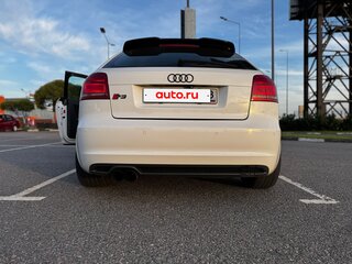 2009 Audi A3 II (8P) Рестайлинг 2, белый, 1350000 рублей, вид 4