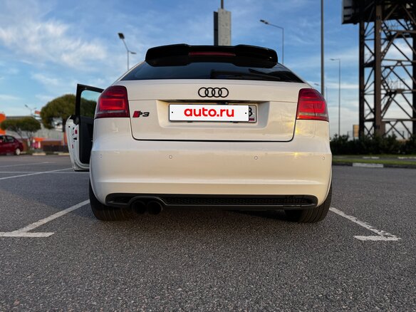 2009 Audi A3 II (8P) Рестайлинг 2, белый, 1350000 рублей - вид 3