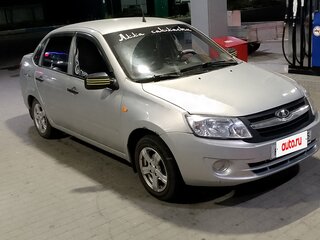 2015 Lada (ВАЗ) Granta I, серый, 300000 рублей, вид 4