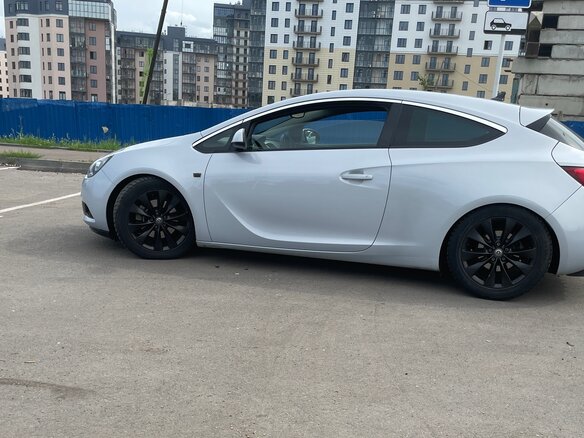 2012 Opel Astra GTC J Рестайлинг, белый, 750000 рублей - вид 7
