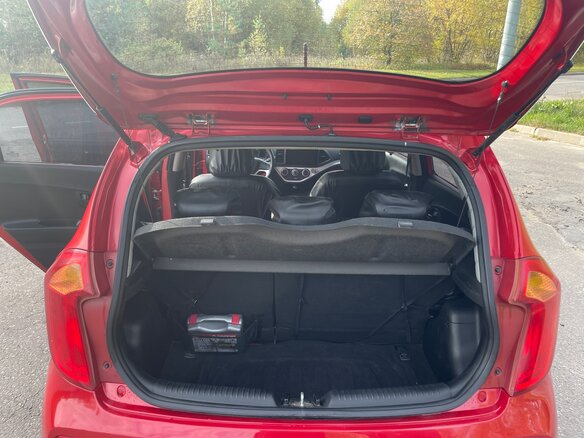 2011 Kia Picanto II, красный, 430000 рублей - вид 10