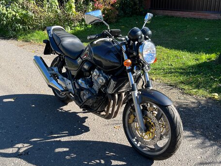 2008 Honda CB 400 Super Four, чёрный, 420000 рублей, вид 2