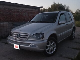 2003 Mercedes-Benz M-Класс 350 I (W163) Рестайлинг, серебристый, 830000 рублей, вид 1