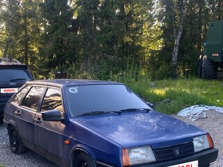 1999 Lada (ВАЗ) 2109, синий, 100000 рублей, вид 2
