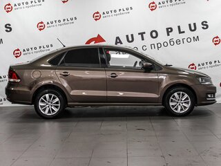 2016 Volkswagen Polo V Рестайлинг, коричневый, 1049000 рублей, вид 5