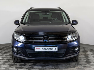 2011 Volkswagen Tiguan I Рестайлинг, синий, 775000 рублей, вид 2