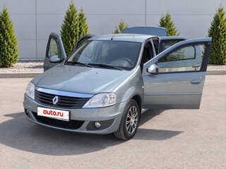 2012 Renault Logan I Рестайлинг, синий, 650000 рублей, вид 3