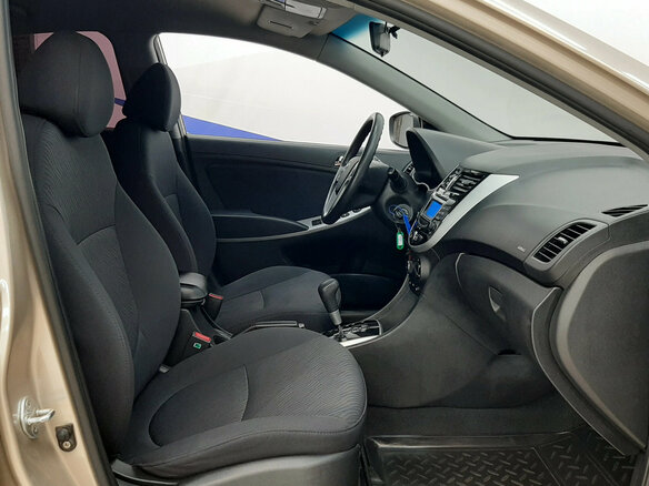 2011 Hyundai Solaris I, бежевый, 659000 рублей - вид 10