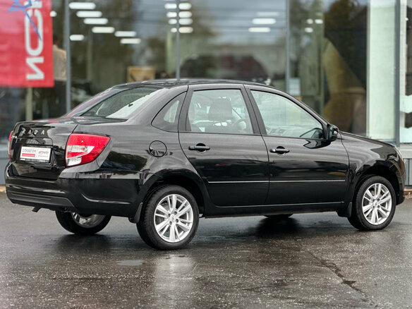 2025 Lada (ВАЗ) Granta I Рестайлинг, чёрный, 1099000 рублей - вид 6