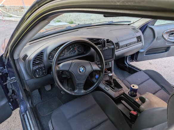 1998 BMW 3 серии 316i III (E36), синий - вид 9