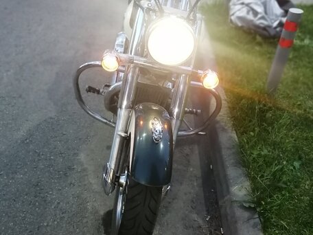 1998 Honda Shadow 400, зелёный, 300000 рублей, вид 4
