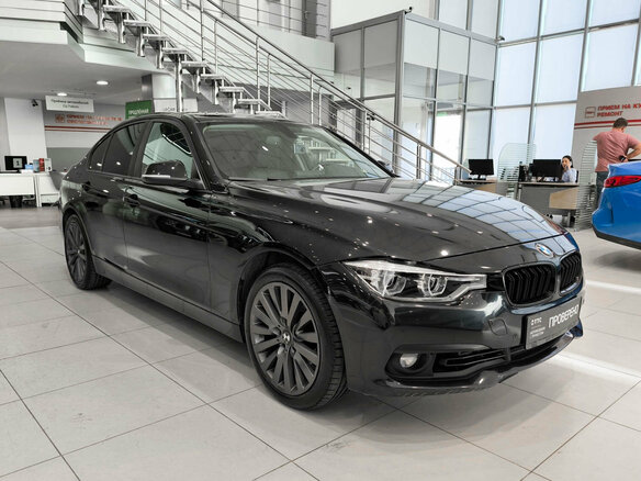 2018 BMW 3 серии 318i VI (F3x) Рестайлинг, чёрный - вид 2