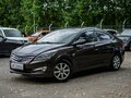 2014 Hyundai Solaris I Рестайлинг, коричневый, 875000 рублей