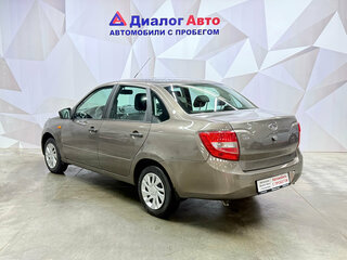 2016 Lada (ВАЗ) Granta I, коричневый, 570000 рублей, вид 4