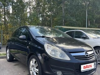 2008 Opel Corsa D, чёрный, 395000 рублей, вид 2