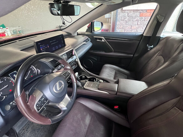 2019 Lexus RX 300 IV Рестайлинг, красный, 4330000 рублей - вид 5