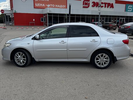 2007 Toyota Corolla X (E140, E150), серебристый, 890000 рублей, вид 3