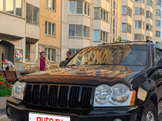 2007 Jeep Grand Cherokee III (WK), чёрный, 975000 рублей, вид 3