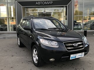 2006 Hyundai Santa Fe II, чёрный, 879000 рублей, вид 3