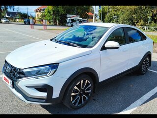2023 Lada (ВАЗ) Vesta Cross I Рестайлинг (NG), белый, 1298000 рублей, вид 3