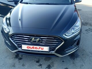 2019 Hyundai Sonata VII (LF) Рестайлинг, чёрный, 1504000 рублей, вид 1