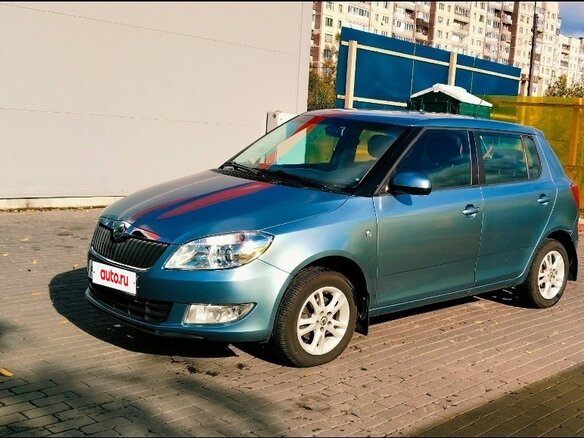 2011 Skoda Fabia II Рестайлинг, голубой, 797000 рублей - вид 14