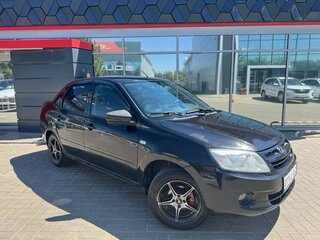 2013 Lada (ВАЗ) Granta I, чёрный, 249900 рублей, вид 1