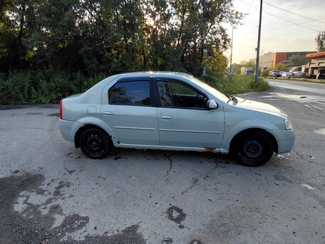 2009 Renault Logan I, серый, 250000 рублей, вид 4