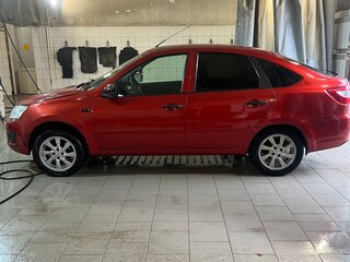2017 Lada (ВАЗ) Granta I, красный, 470000 рублей, вид 4