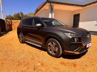 2021 Hyundai Santa Fe IV Рестайлинг, зелёный, 3250000 рублей, вид 2