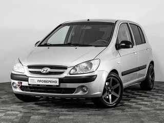 2007 Hyundai Getz I Рестайлинг, серебристый, 398712 рублей, вид 1