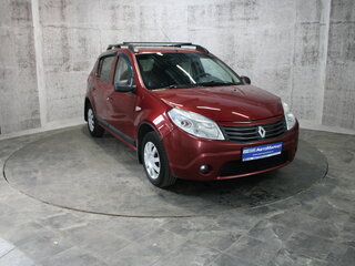 2010 Renault Sandero I, красный, 395000 рублей, вид 3