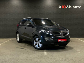 2012 Kia Sportage III, чёрный, 1249000 рублей, вид 3