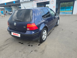 1999 Volkswagen Golf IV, синий, 185000 рублей, вид 4