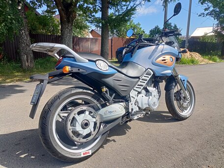 2003 BMW F 650 CS, голубой, 300000 рублей, вид 1