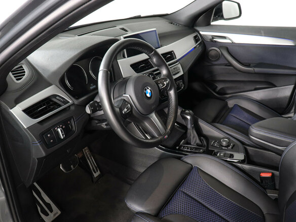 2022 BMW X2 xDrive18d I (F39), серый - вид 12