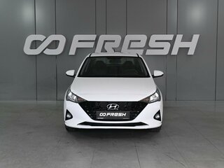 2021 Hyundai Solaris II Рестайлинг, белый, 1650000 рублей, вид 3