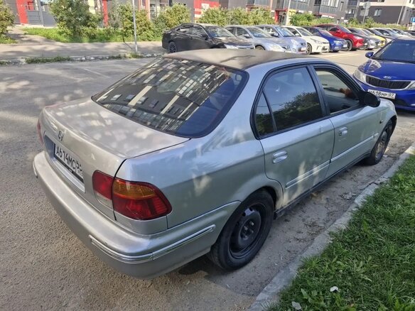 1999 Honda Civic VI Рестайлинг, серебристый - вид 11